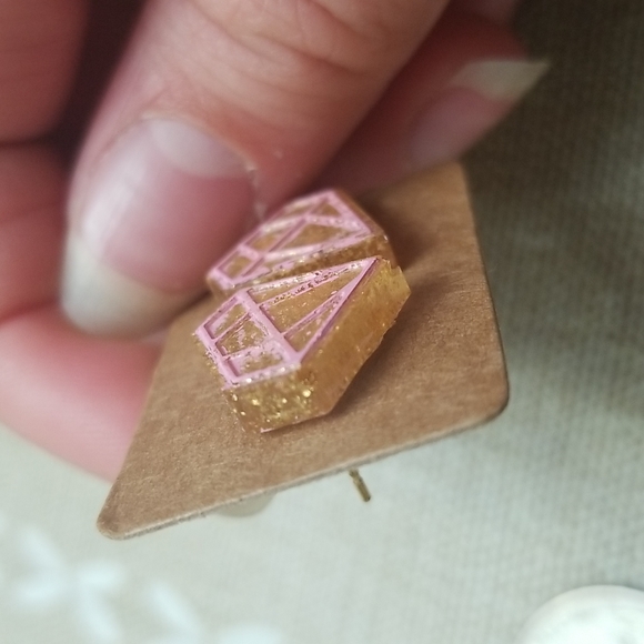 Diamond Earrings - Picture 6 of 7